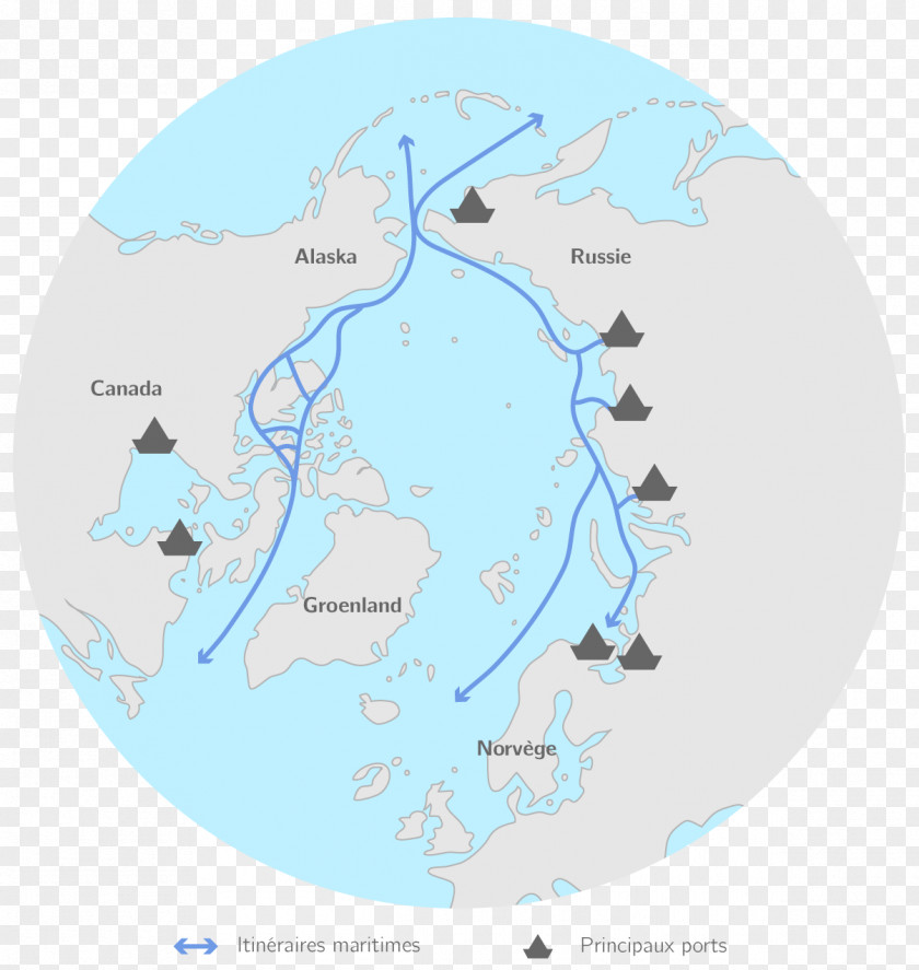 Accident Arctic Global Warming Geography Route Maritime Water PNG