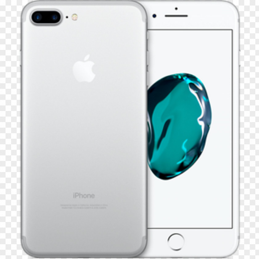Apple IPhone 7 Plus AT&T Silver IOS PNG