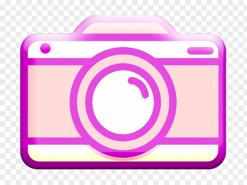 Camera Magenta Icon Image Media PNG