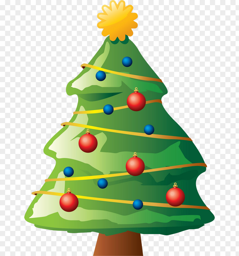 Christmas Tree Drawing PNG