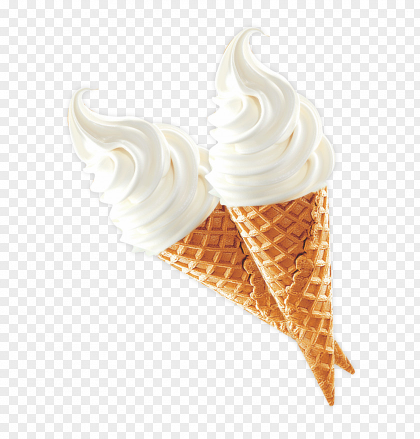 Ice Cream Chocolate Cone Waffle PNG