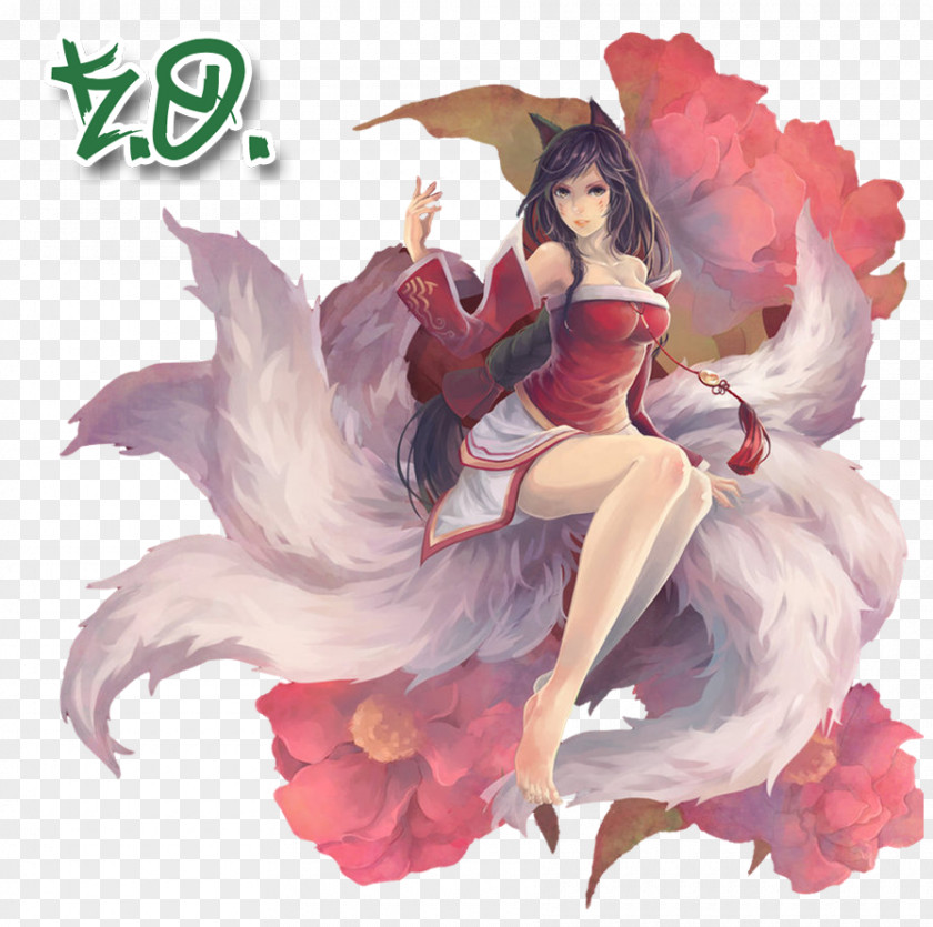 League Of Legends Ahri Rendering Electronic Sports Royal Never Give Up PNG