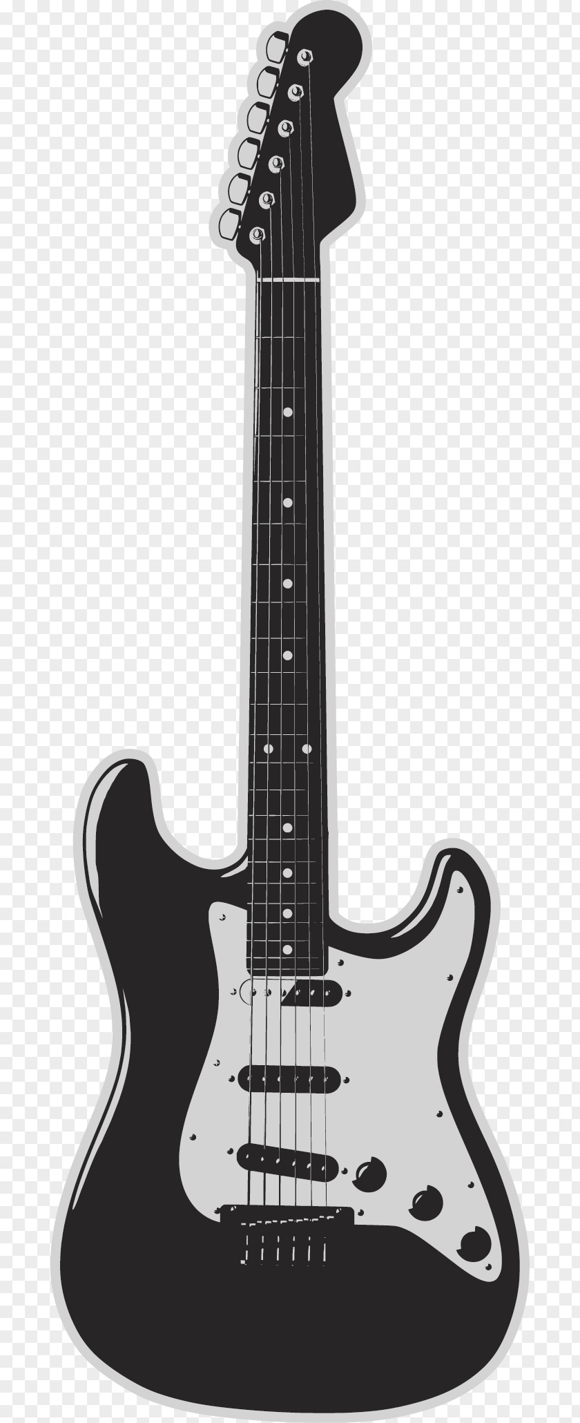 Musical Guitar Bass Vector Rock Band Fender Stratocaster Instrument Electric PNG
