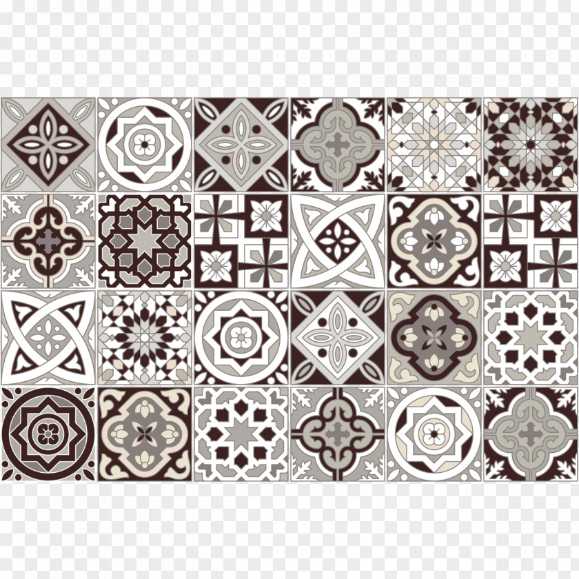 Ciment Cement Tile Carrelage Sticker Wall PNG