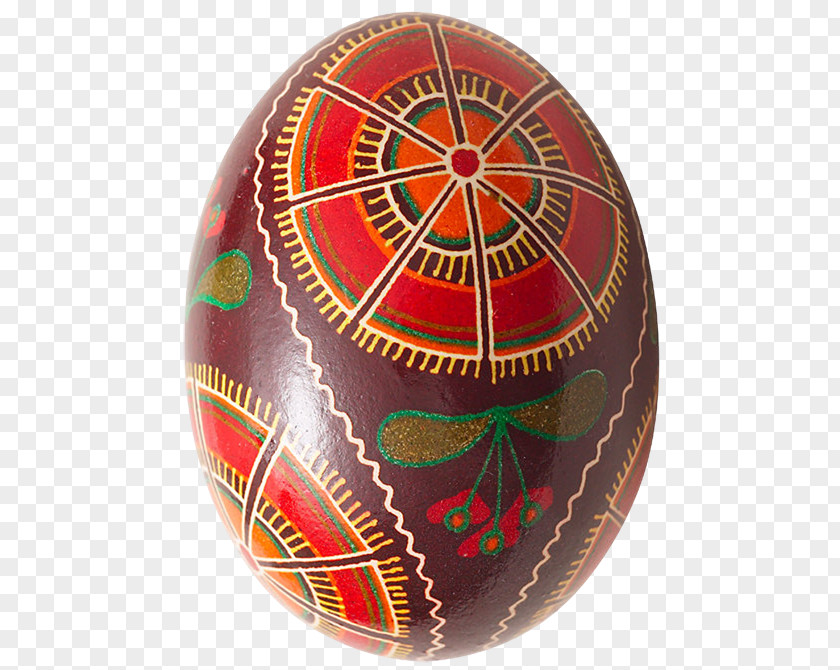 Easter Pysanka Egg Clip Art PNG