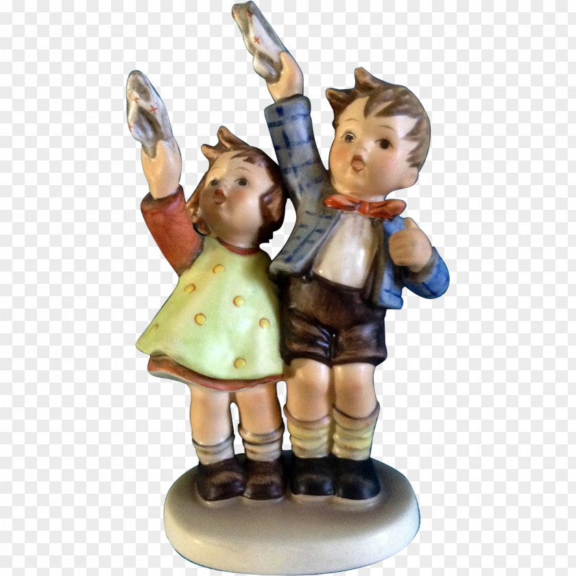 Hummel Figurines Porcelain Pottery Boy PNG