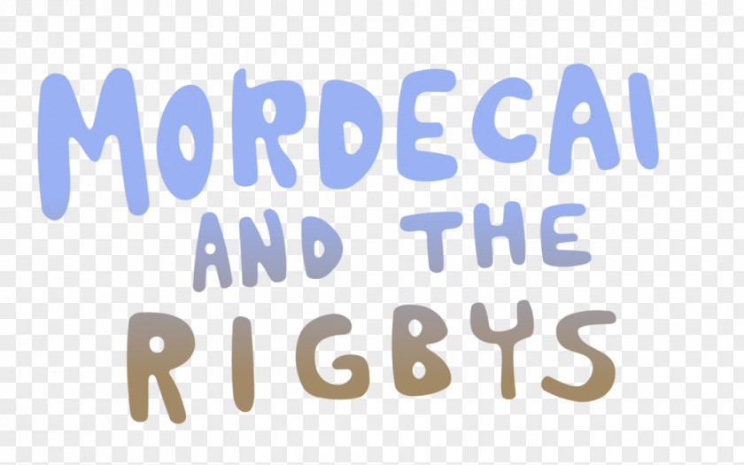 Regular Show Mordecai And Rigby The Rigbys Logo Brand PNG