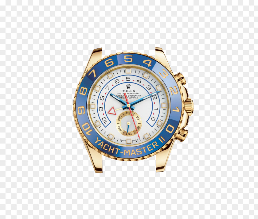 Rolex GMT Master II Yacht-Master Watch Gold PNG