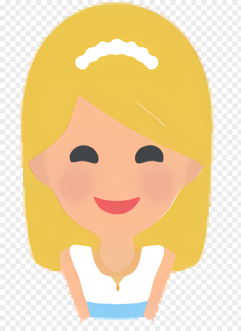 Smile Chin Face Cartoon PNG