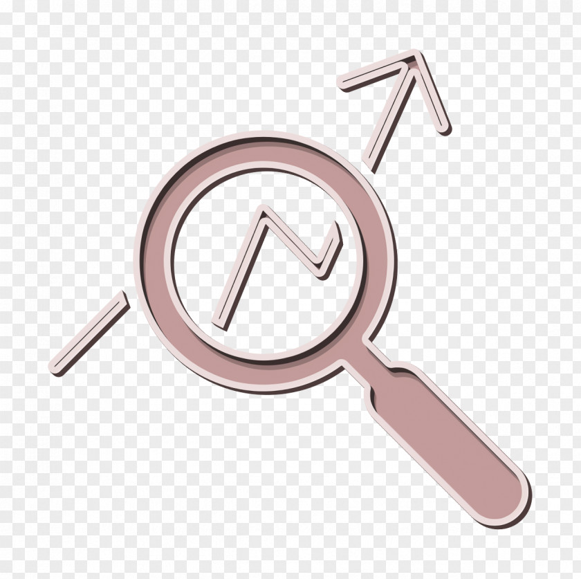 Stock Data Analysis Icon Interface PNG