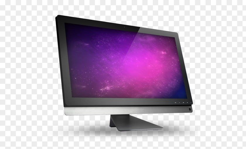 01 Computer Violet Space Wallpaper Monitor Output Device Desktop PNG