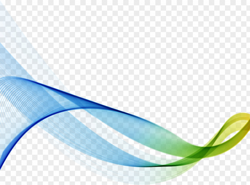 Blue Aqua Line Logo PNG