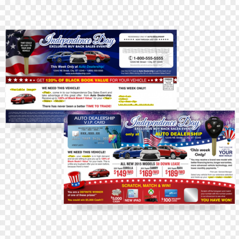 Car Advertising Mail Marketing PNG