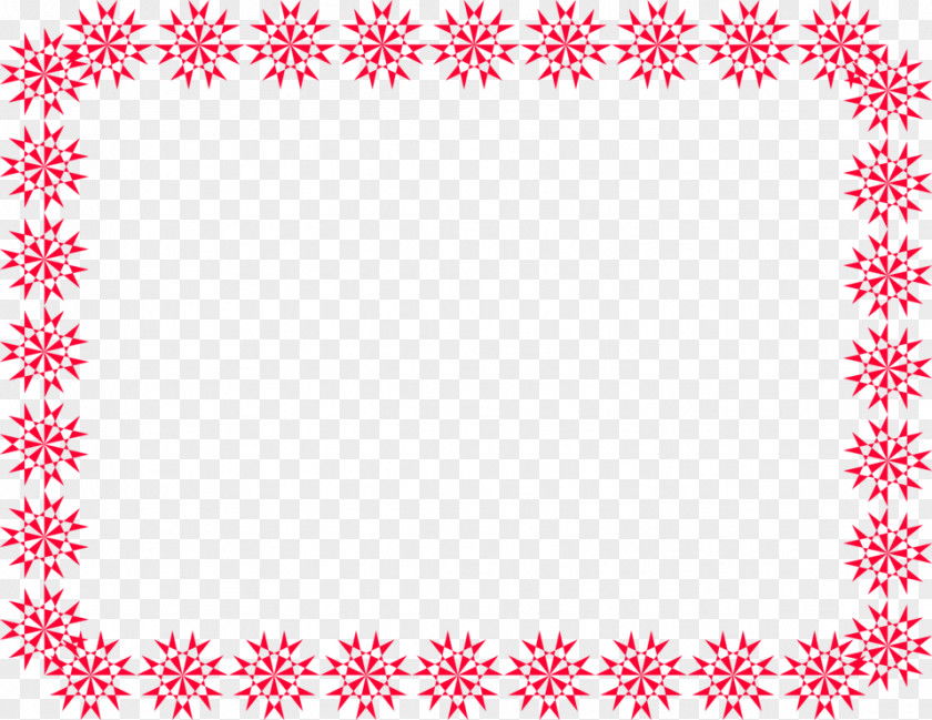 Handprint Border Borders And Frames Santa Claus Christmas Picture Clip Art PNG