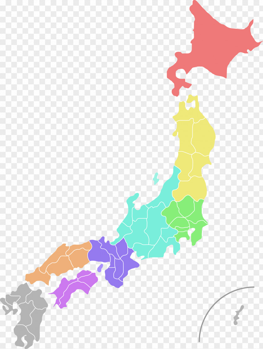 Japan Geography Cliparts Prefectures Of World Map Clip Art PNG