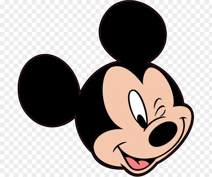 Mickey Mouse Minnie Wink Drawing Clip Art PNG