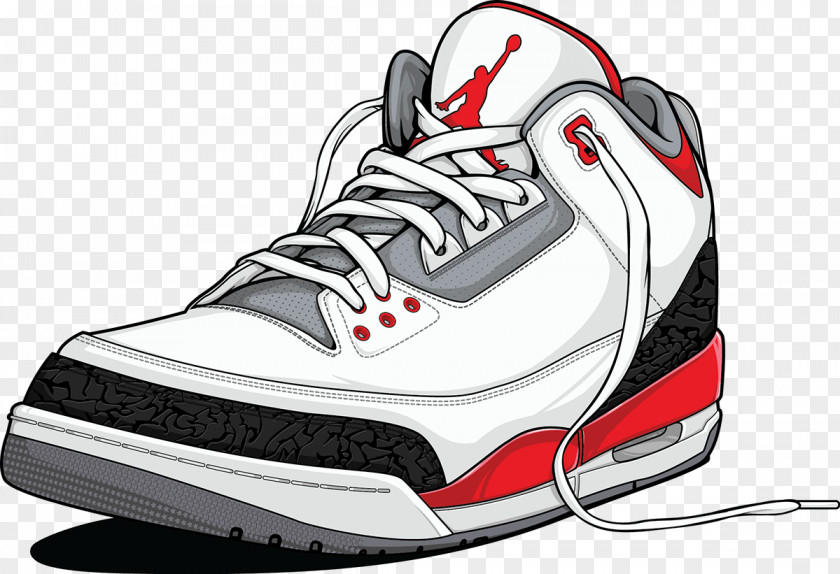 Nike Mars Blackmon Sneakers Air Jordan III Shoe PNG