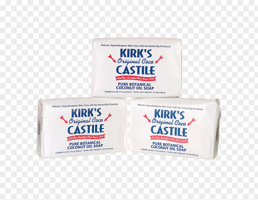 Soap Castile Perfume Kirk's Natural PNG