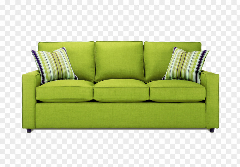 Sofa Couch Living Room Bed Lime Throw Pillows PNG