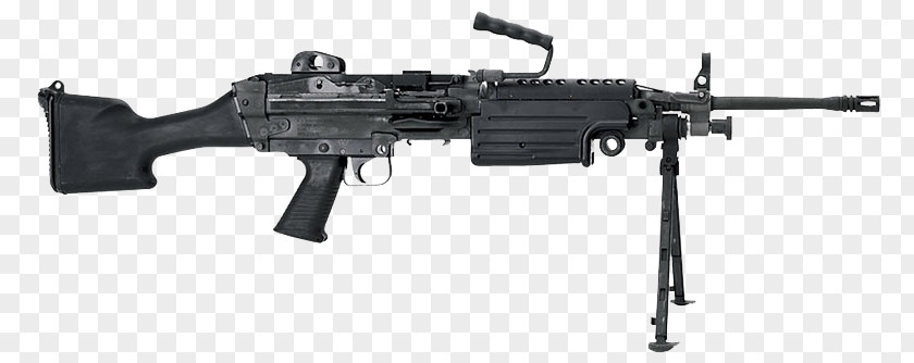 Weapon M249 Light Machine Gun Squad Automatic FN Herstal Firearm PNG