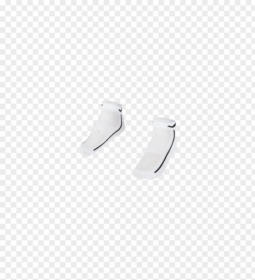 White Socks Product Design Angle Shoe PNG