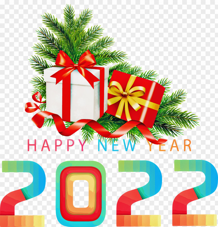 2022 Happy New Year PNG