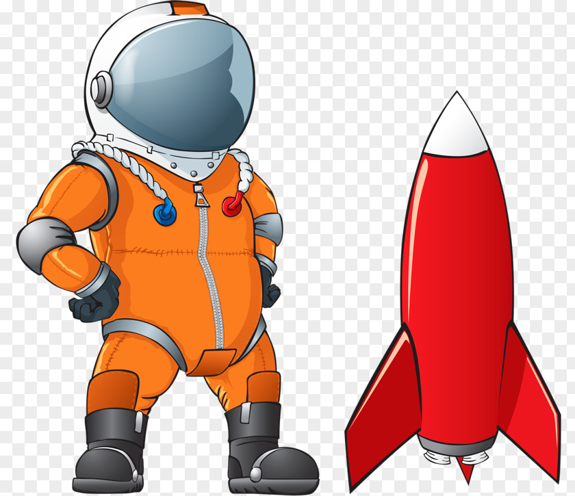Astronauts And Rocket Astronaut Space Clip Art PNG