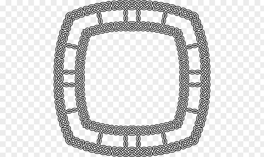 Celtic Circle Knot Ornament Clip Art PNG