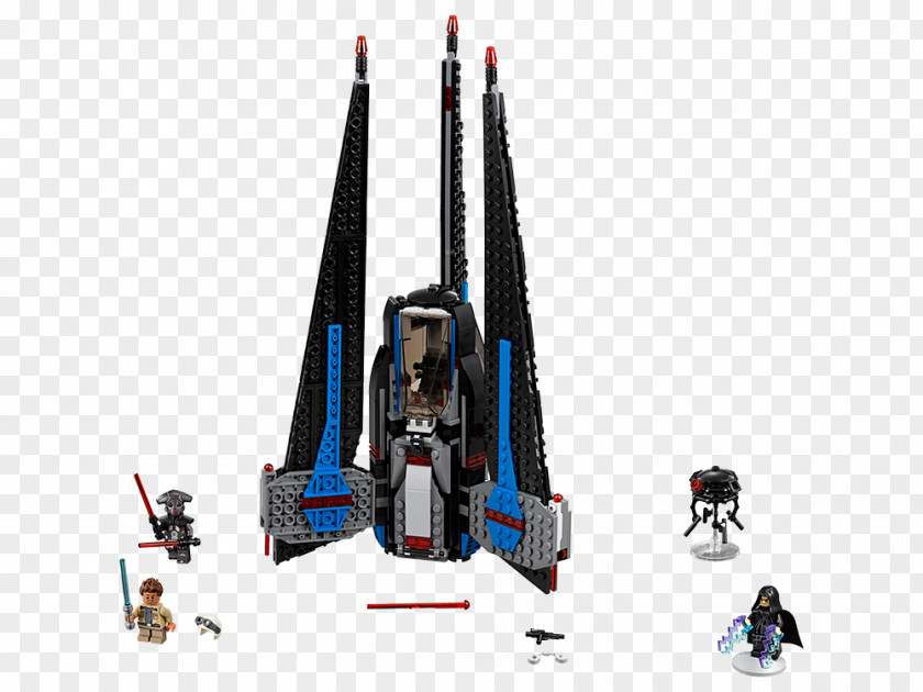 Toy Lego Star Wars LEGO 75185 Tracker I 75179 Kylo Ren's TIE Fighter PNG