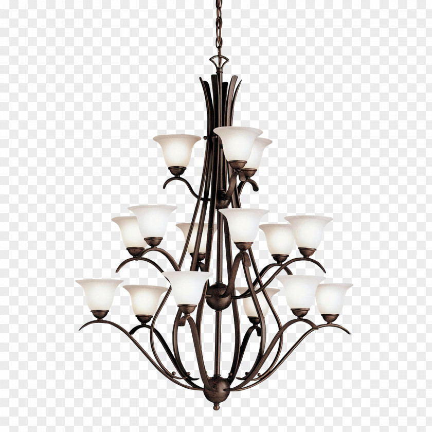 A Chandelier Lighting Light Fixture Kichler PNG