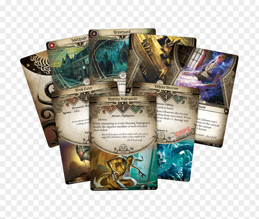 Arkham Horror The Card Game Horror: Call Of Cthulhu: Set Fantasy Flight Games PNG