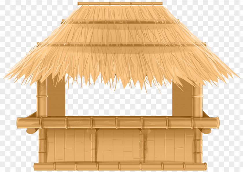 Bamboo Beach Tiki Bar Clip Art Image PNG