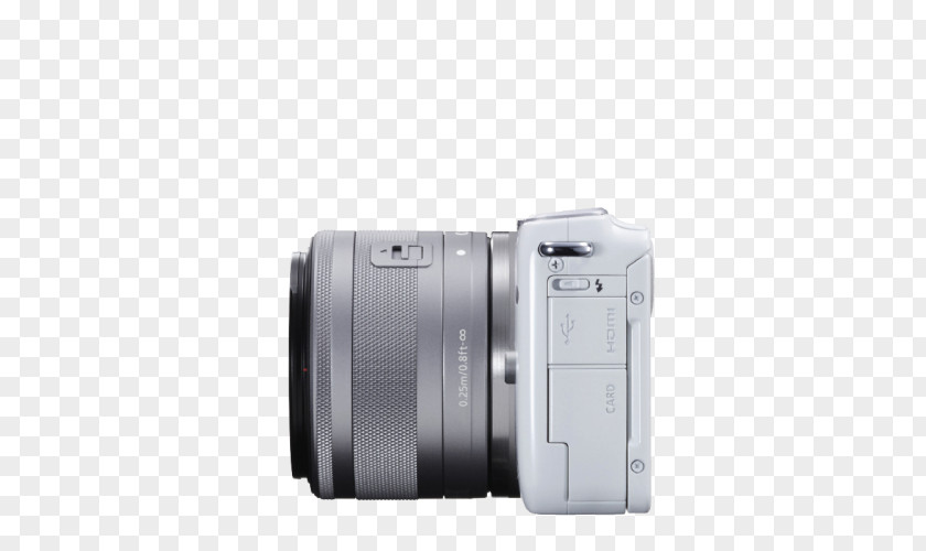 Camera Canon EF Lens Mount Mirrorless Interchangeable-lens EF-M 15–45mm PNG