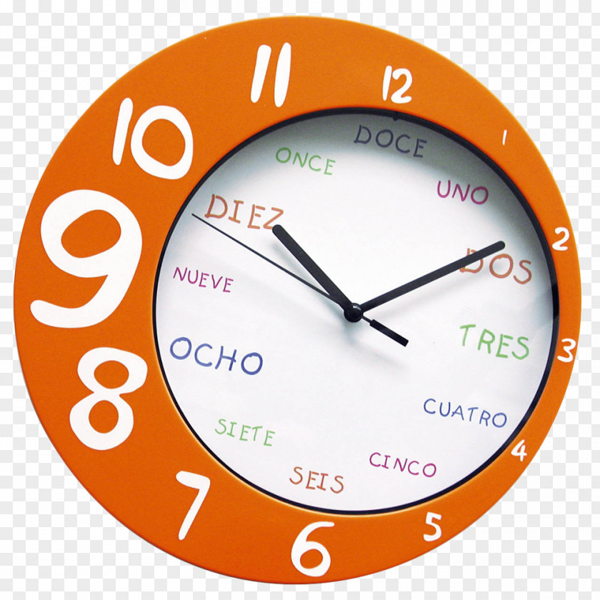 Clock La Solana Padel Alarm Clocks Graphic Arts Production PNG