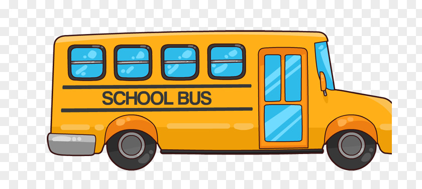 Commercial Vehicle Toy School Bus Cartoon PNG