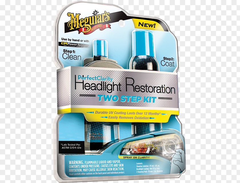 HEADLIGHT RESTORATION Car Wash Plastic Headlight Restoration Headlamp 3M PNG