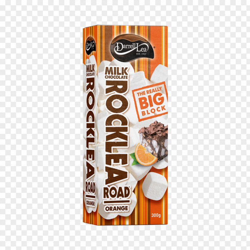 Milk Rocky Road Chocolate Bar Fudge Darrell Lea Confectionary Co. PNG