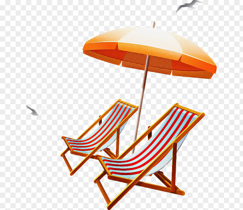 Outdoor Furniture Folding Chair Orange PNG