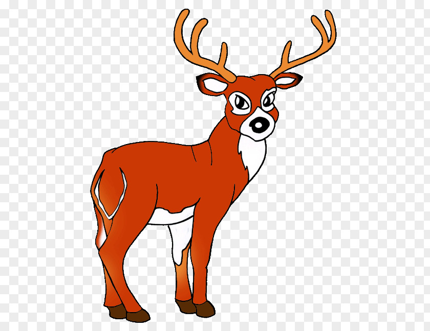 Red Deer Elk White-tailed Clip Art PNG