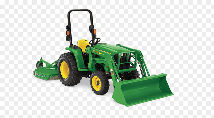 Tractor John Deere Hydraulics Loader Heavy Machinery PNG