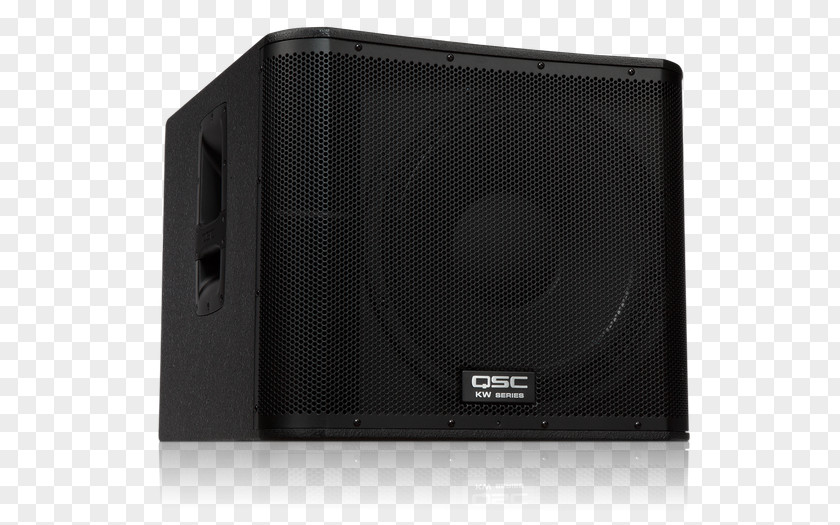 Car Subwoofer QSC KW181 Sound Box Loudspeaker PNG