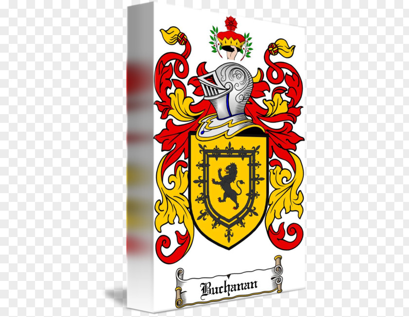 Family Crest Coat Of Arms Clan Buchanan Royal Scotland PNG