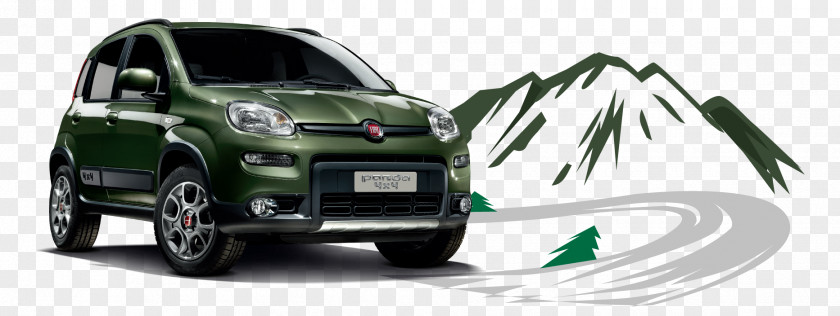 Fiat Automobiles Compact Car 500 PNG