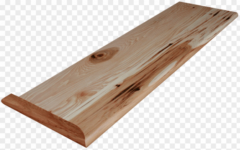 Walnut Stair Riser Tread Butcher Block Stairs PNG