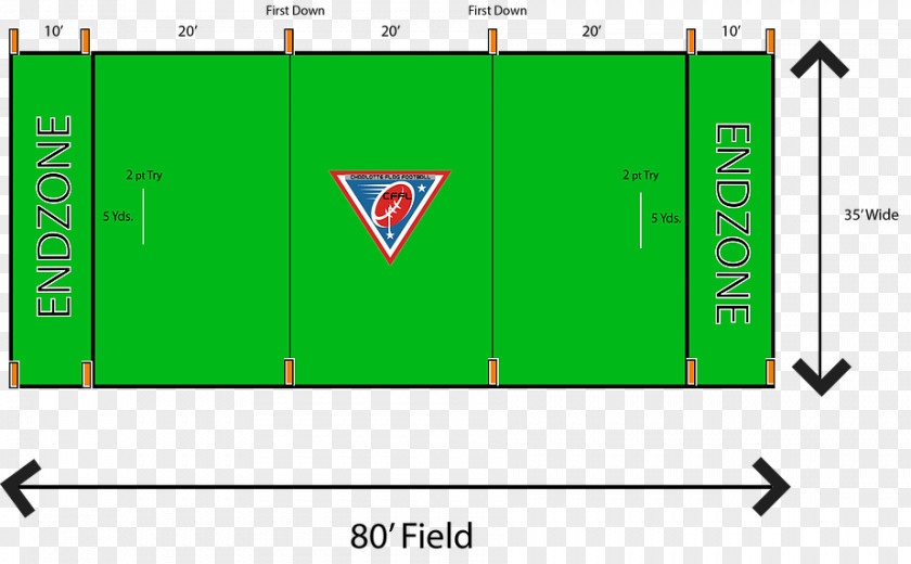 American Football Field Flag Pitch Sport PNG