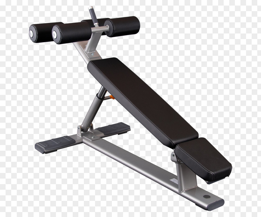 Bench Crunch Hyperextension Abdomen Exercise Equipment PNG