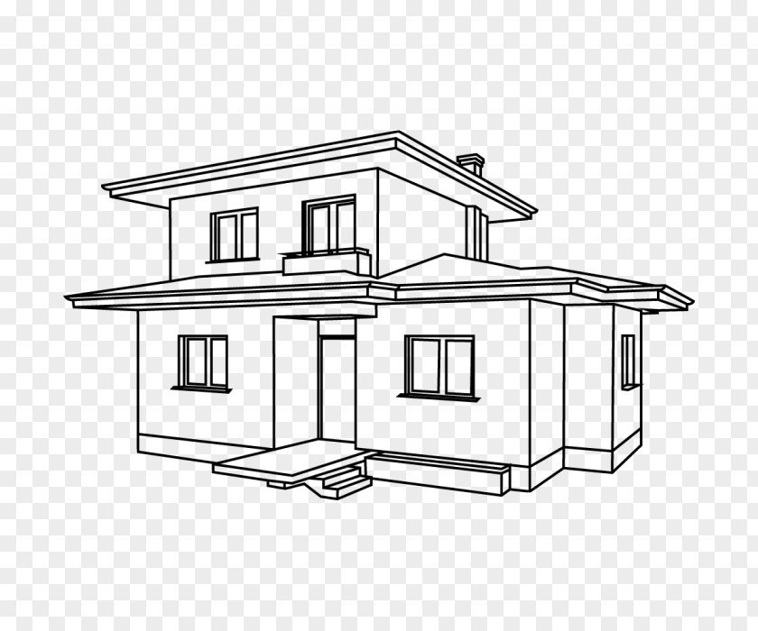Bine House Duplex Basement Terrace Facade PNG