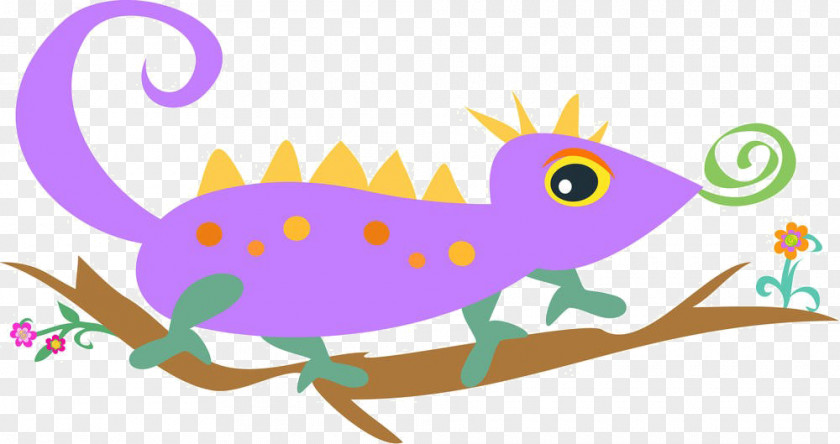 Cartoon Lizard Material Chameleons Royalty-free Clip Art PNG