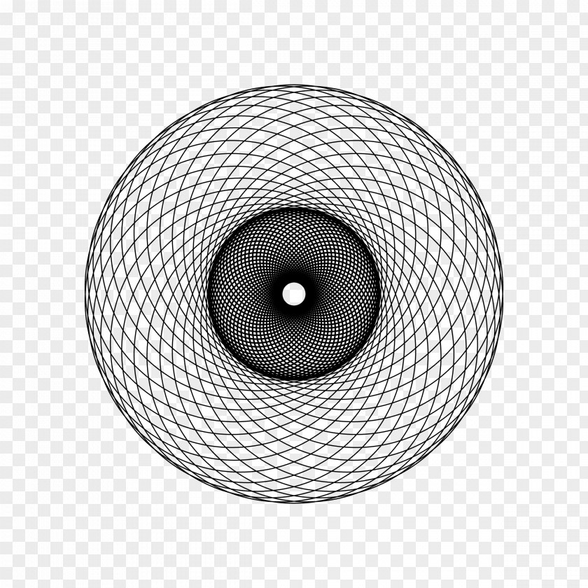 Circle Sacred Geometry Spirograph Spiral PNG