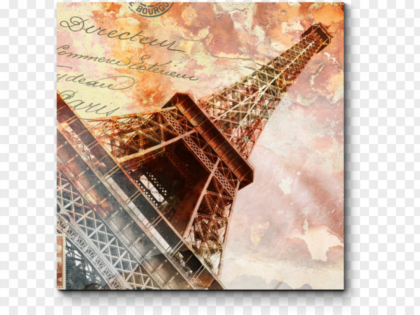 Eiffel Tower Abstract Art Stock Photography PNG